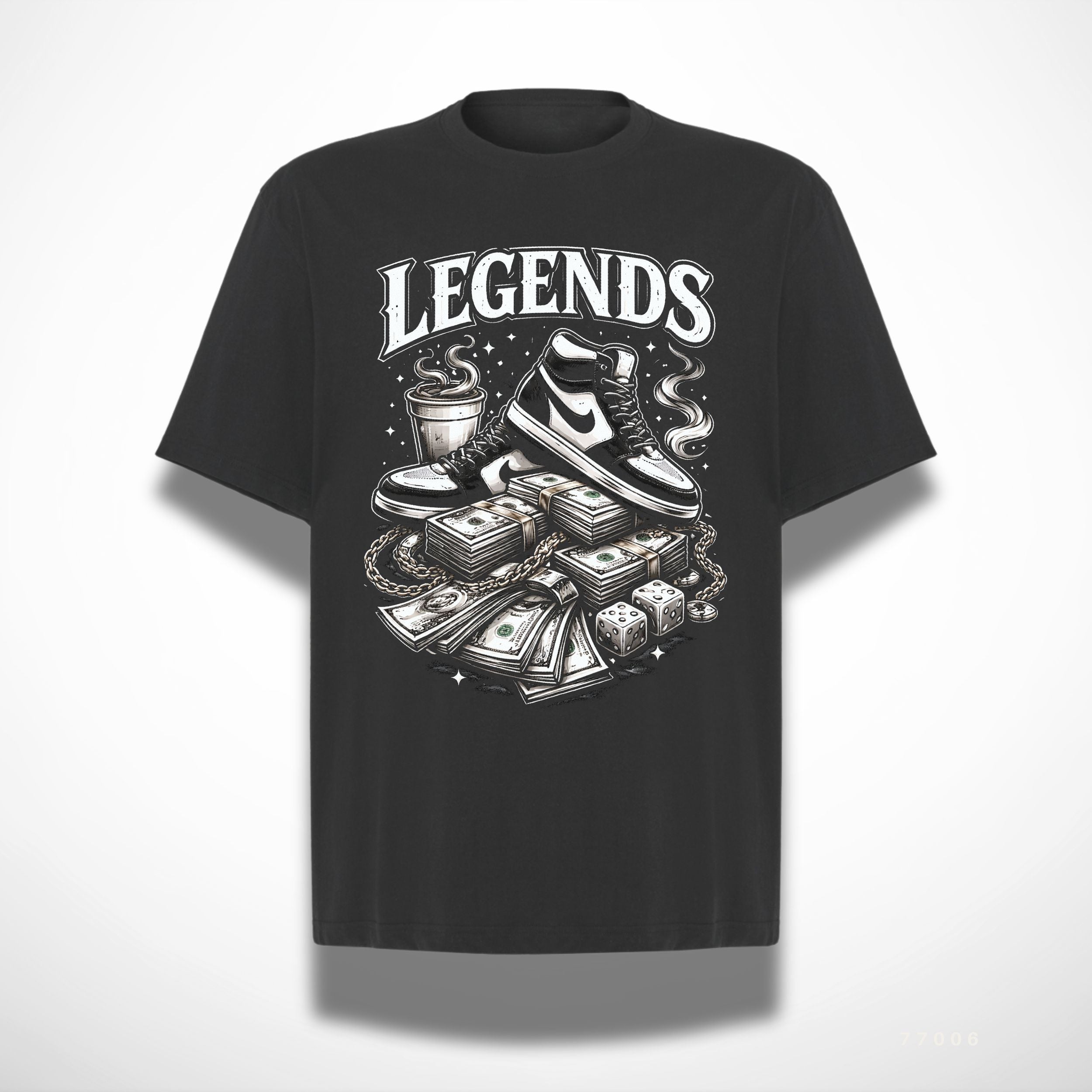 LEGENDS – Hustle Camiseta Oversize