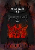 Oversize Hoodie – Dark Vision Flame